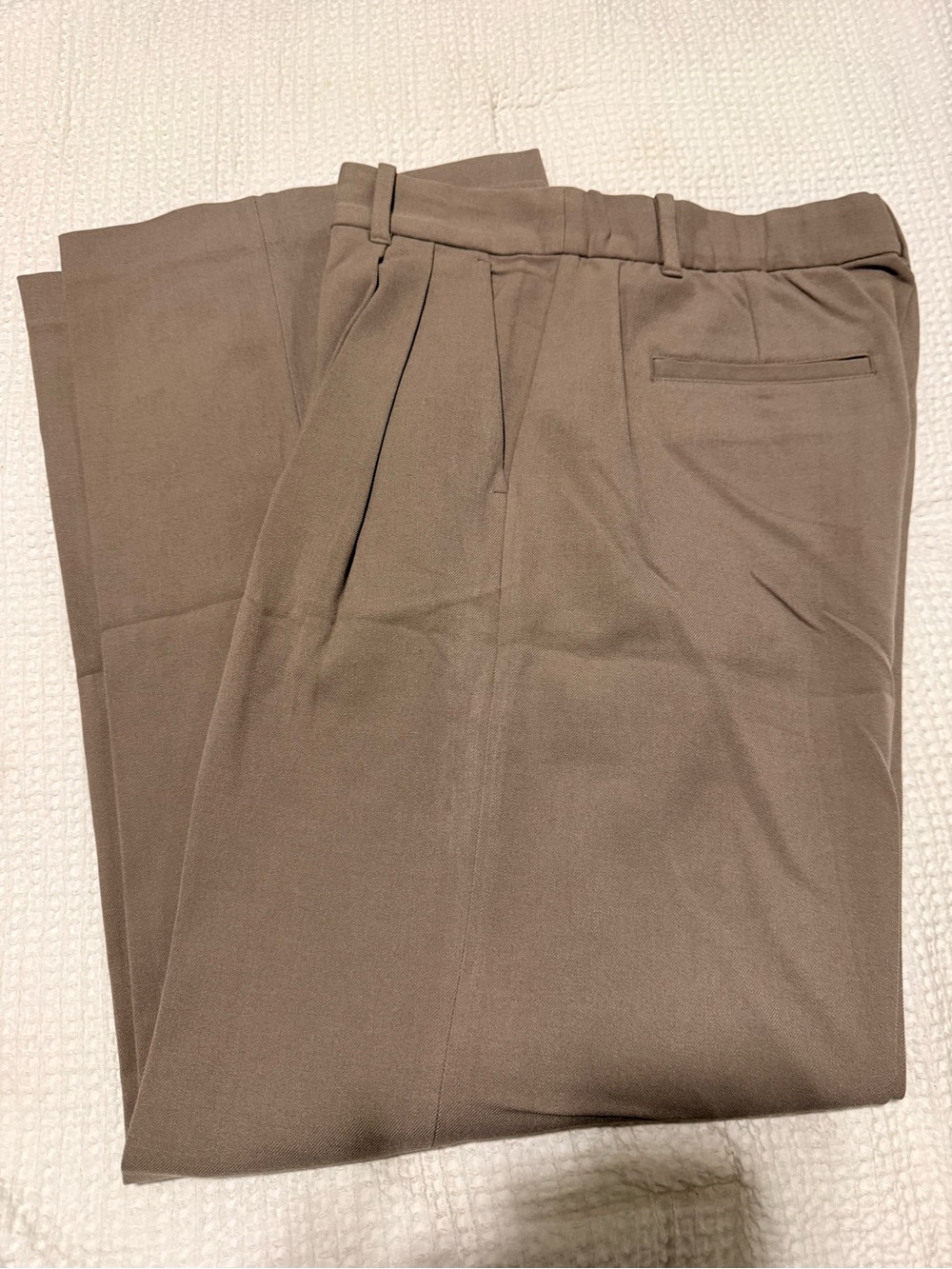 GAP Women's Taupe 365 twill Trousers